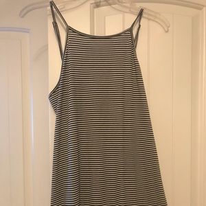 B&W striped dress